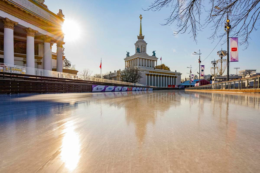 Зима на ВДНХ. Изображение 2