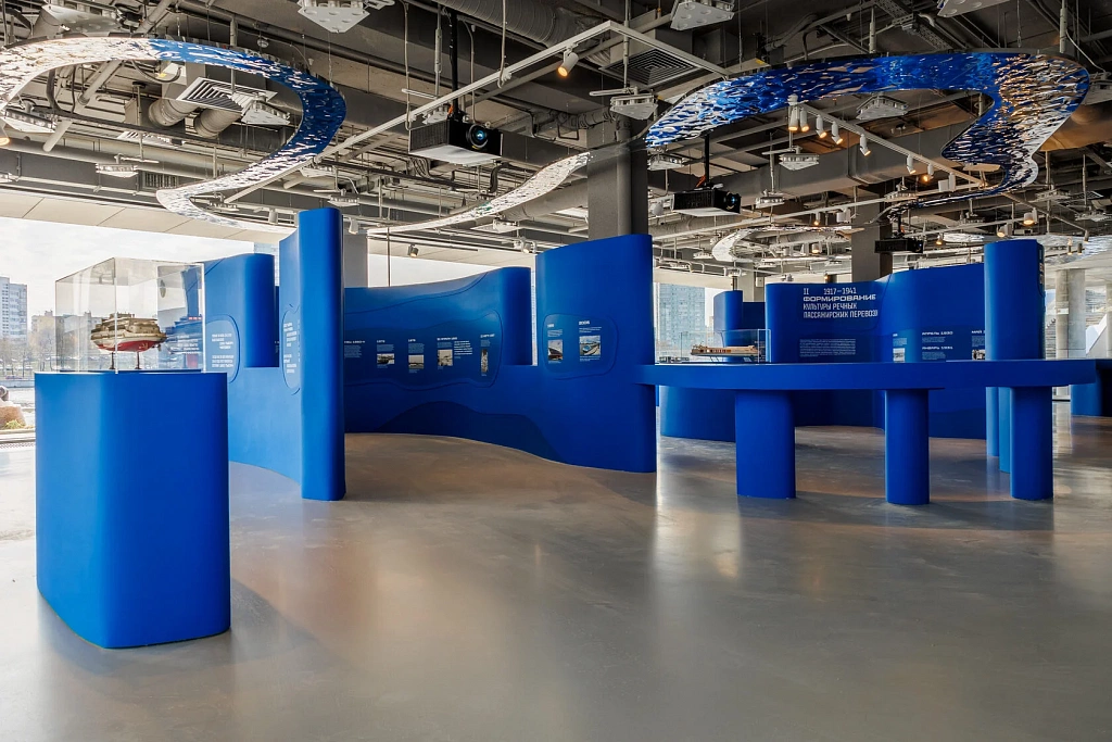 Выставочное пространство на Южном Речном Вокзале. Изображение 4