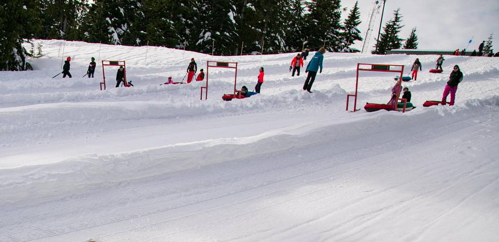 Тюбинг парк Елагино. Изображение 2