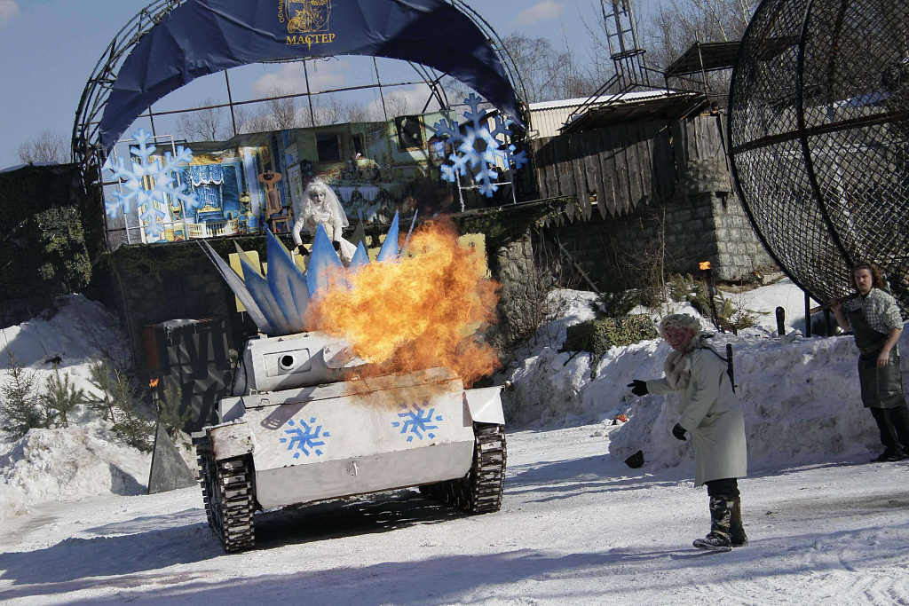 Каскадёрская Масленица «Блин Джедая». Изображение 3