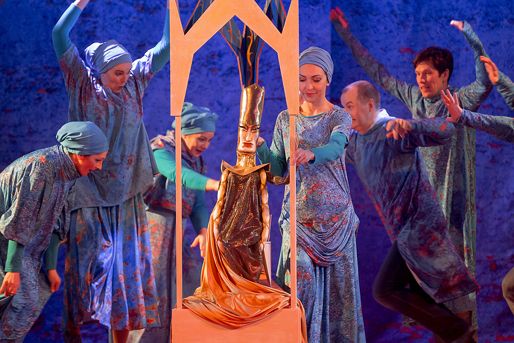 Сказка о мёртвой царевне и о семи богатырях (Московский театр кукол). Изображение 5