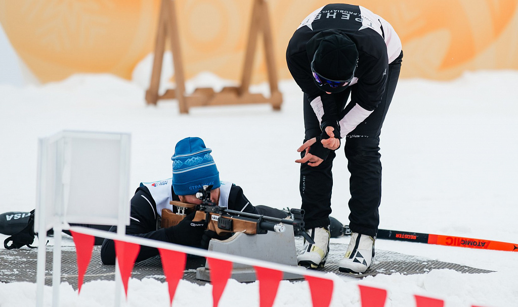 Лыжно-биатлонная трасса в Лужниках. Изображение 1