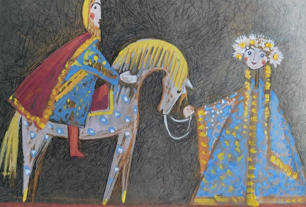 Cказка о мертвой царевне и семи богатыряx. Изображение 1